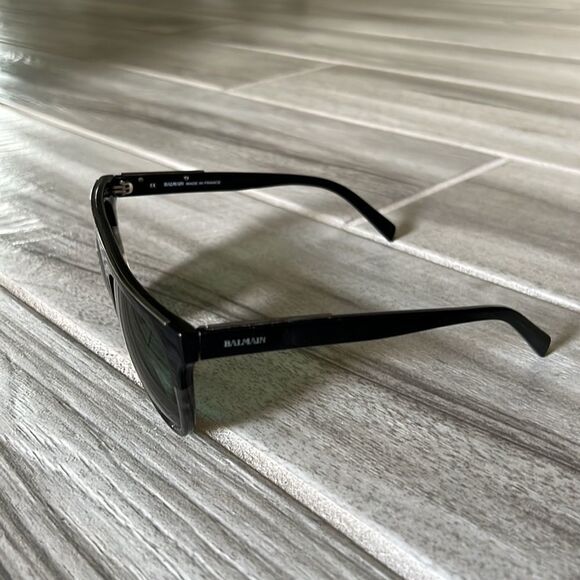 Balmain Paris Black/Grey/Silver Sunglasses Glasses main image 4